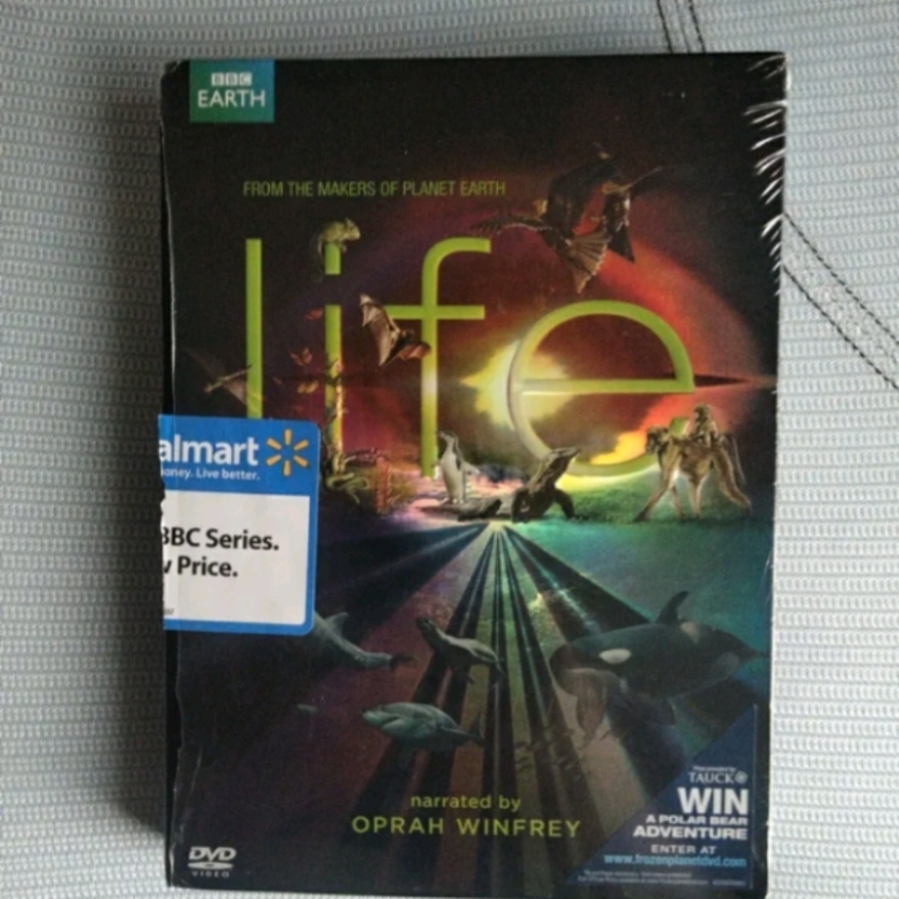 BBC Earth Life DVD Narrated by Oprah Winfrey 4-Disc Set NEW Sealed 2010 …
